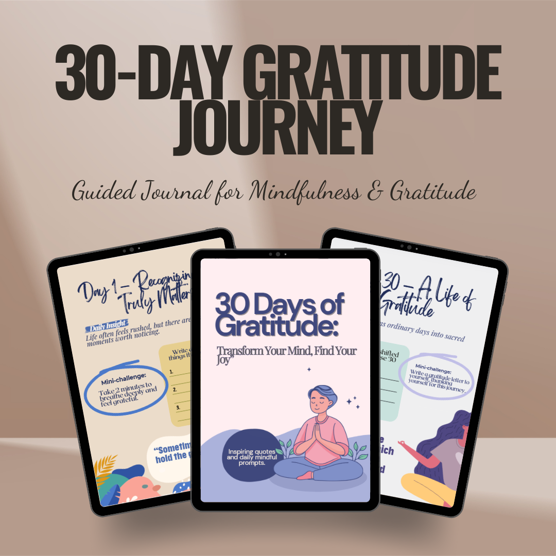 30 Days of Gratitude: Transform Your Mind, Find Your Joy