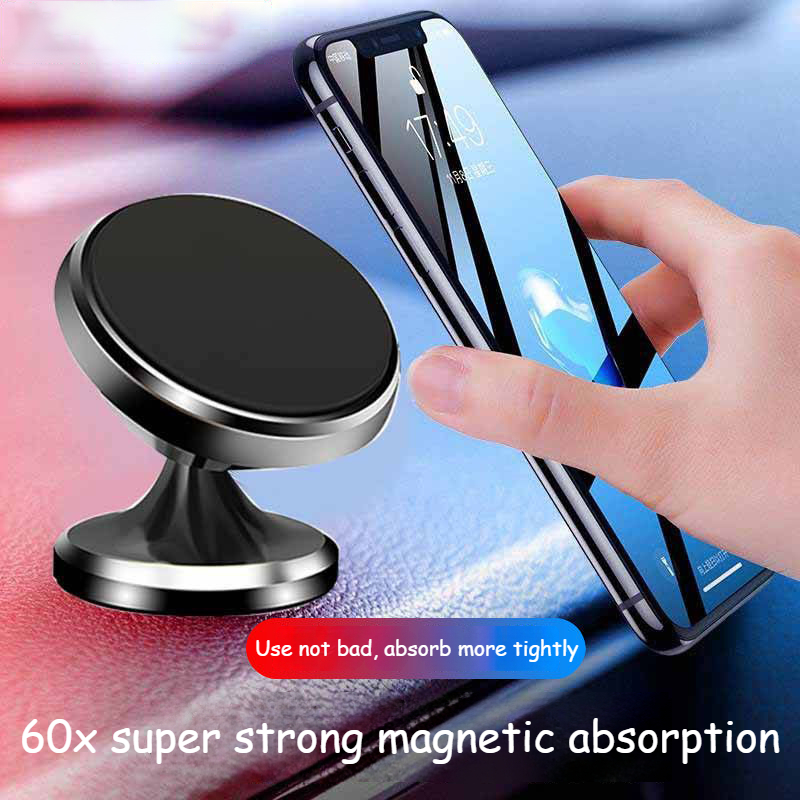 Suporte para Celular e Tablet Magnético T1 - Universal, Ajustável, Mini Braço Adesivo
