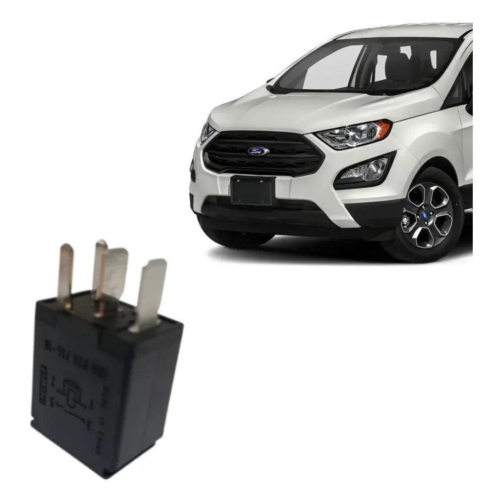 Rele Multifunção 5 Terminais 40amp (preto) Ford Ranger 13/23