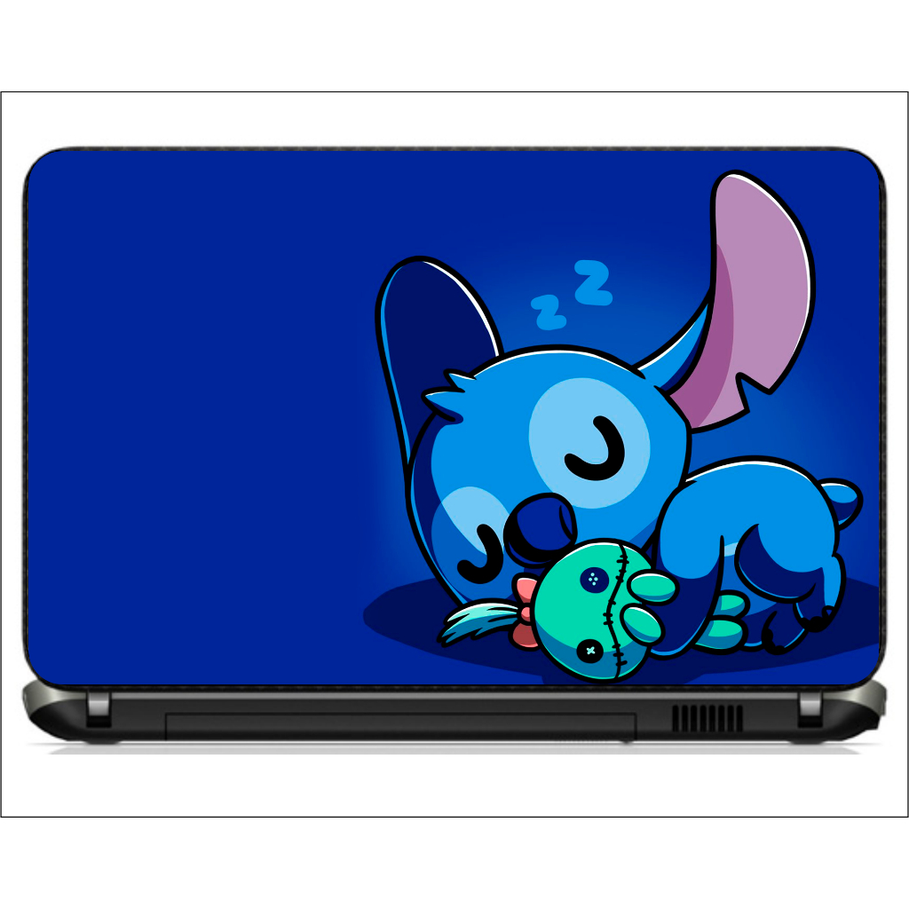 Adesivo Skin Notebook Pelicula Personalizado Macbook Tablet Lilo & Stitch [ 14 ] Infantil Desenho Aloha alienígena ET