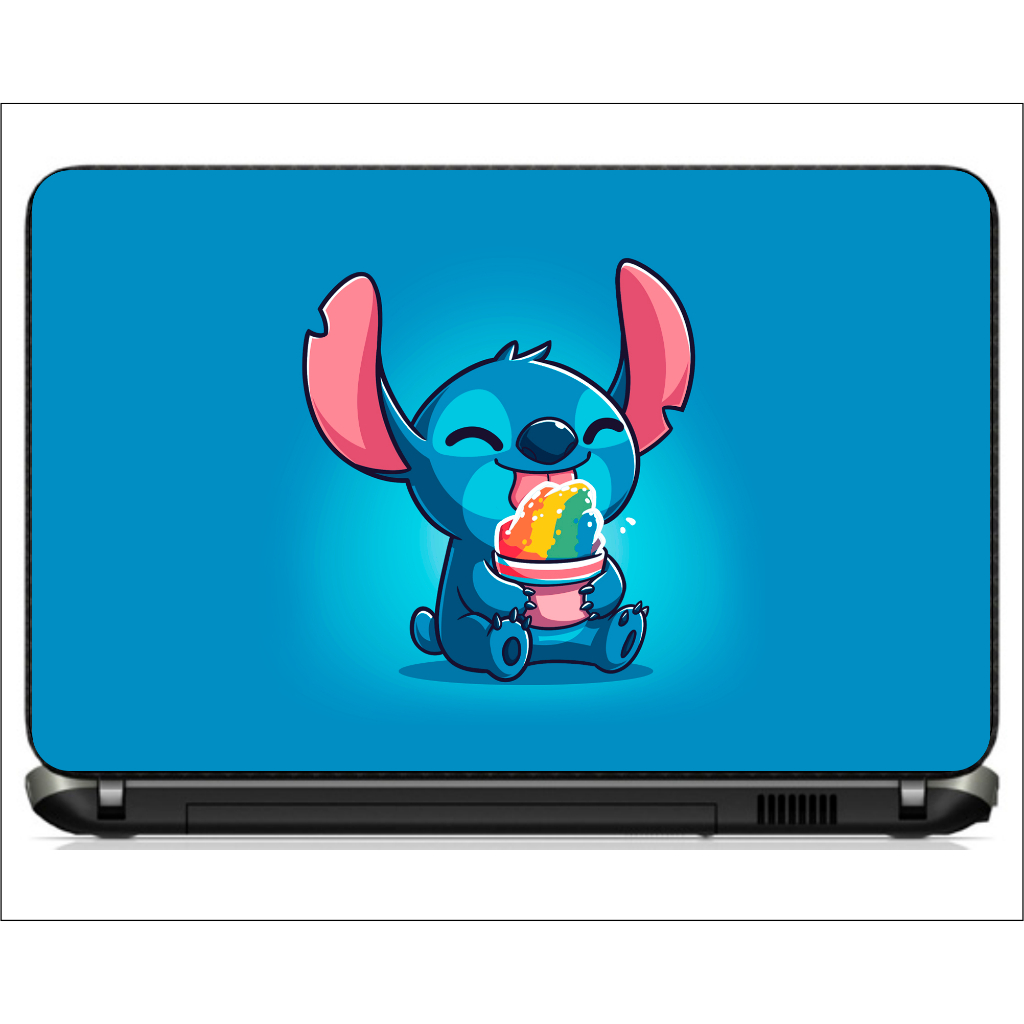 Adesivo Skin Notebook Pelicula Personalizado Macbook Tablet Lilo & Stitch [ 05 ] Infantil Desenho
