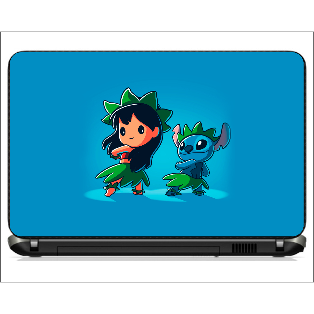 Adesivo Skin Notebook Pelicula Personalizado Macbook Tablet Lilo & Stitch [ 04 ] Infantil Desenho