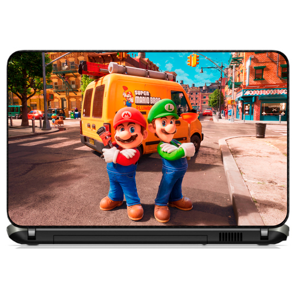 Adesivo Skin Notebook Pelicula Personalizado Macbook Tablet Super Mario Bros [ 47 ] Infantil Game