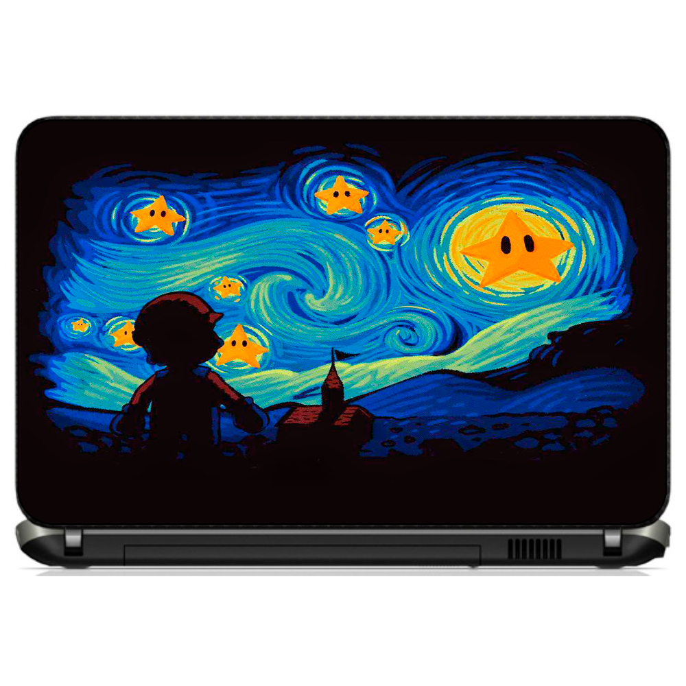 Adesivo Skin Notebook Pelicula Personalizado Macbook Tablet Super Mario Bros [ 46 ] Infantil Game