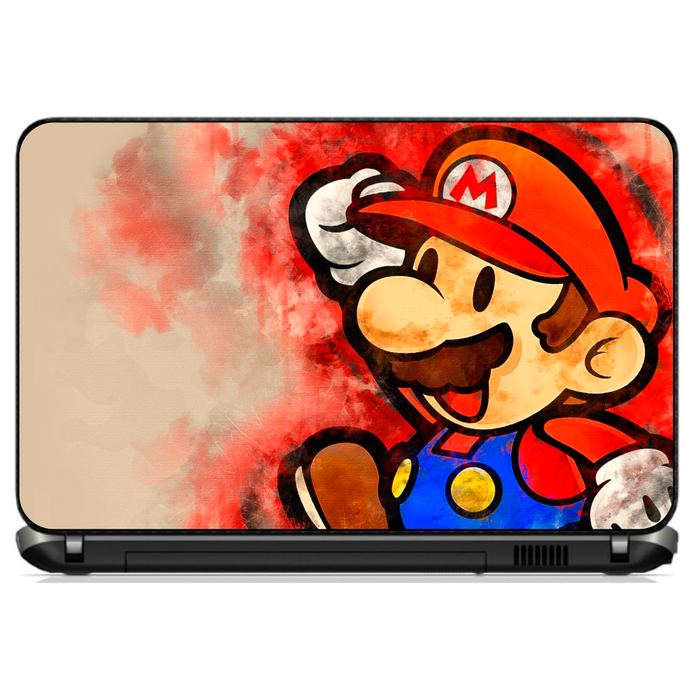 Adesivo Skin Notebook Pelicula Personalizado Macbook Tablet Super Mario Bros [ 39 ] Infantil Game