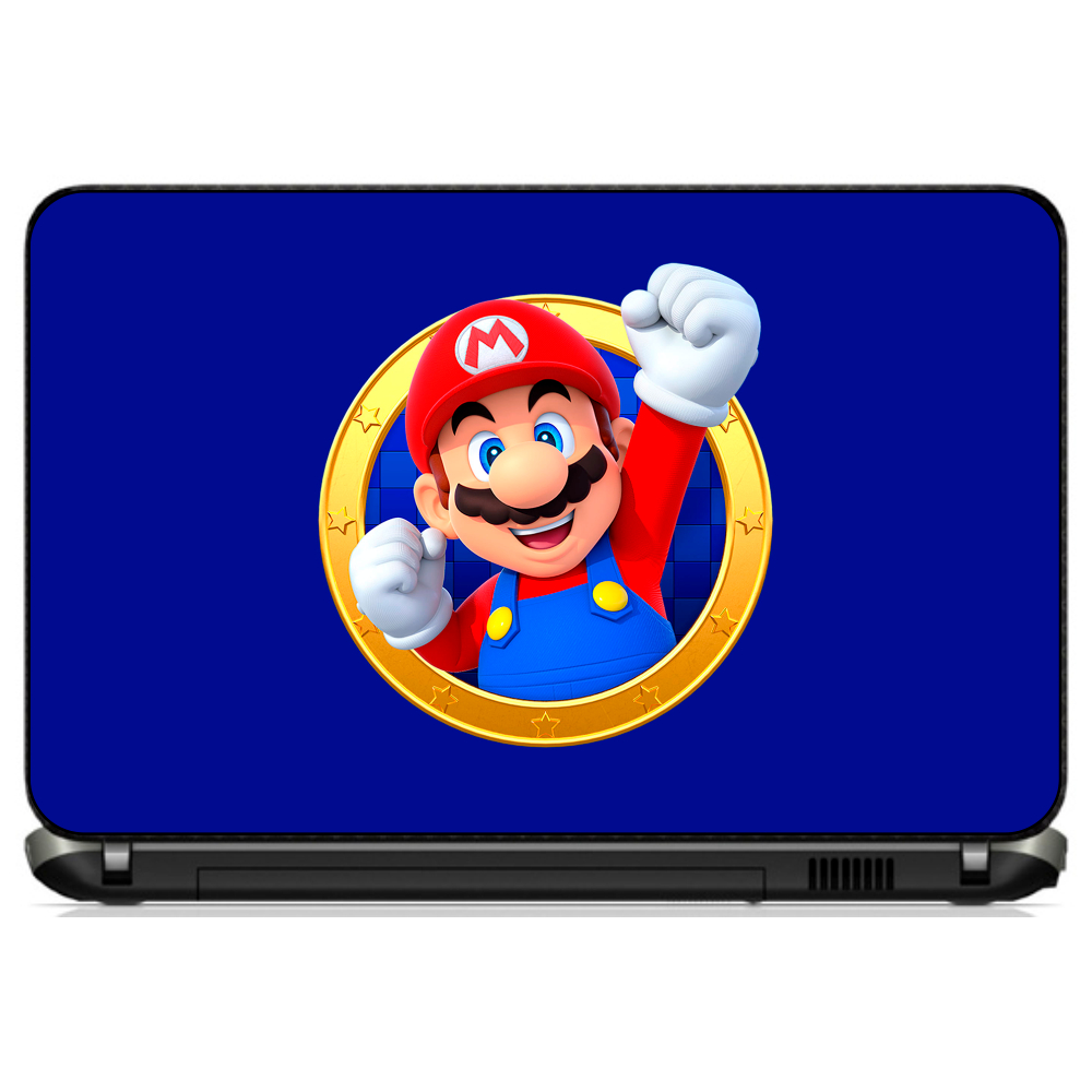 Adesivo Skin Notebook Pelicula Personalizado Macbook Tablet Super Mario Bros [ 33 ] Infantil Game