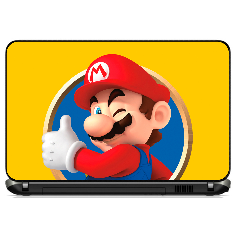 Adesivo Skin Notebook Pelicula Personalizado Macbook Tablet Super Mario Bros [ 05 ] Infantil Game