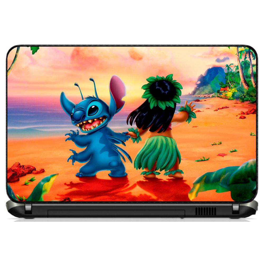 Adesivo Skin Notebook Pelicula Personalizado Macbook Tablet Lilo & Stitch [ 39 ] Infantil Desenho