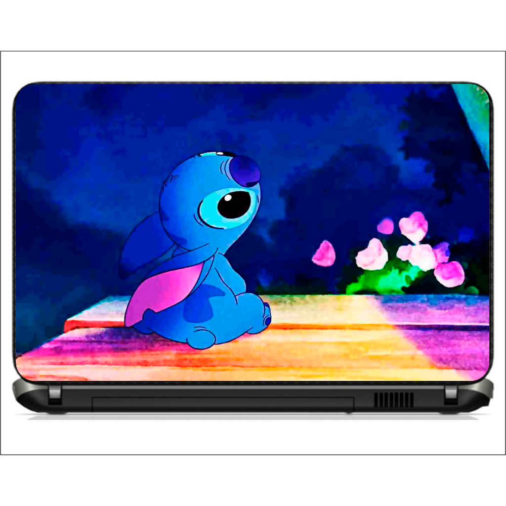 Adesivo Skin Notebook Pelicula Personalizado Macbook Tablet Lilo & Stitch [ 38 ] Infantil Aloha ET
