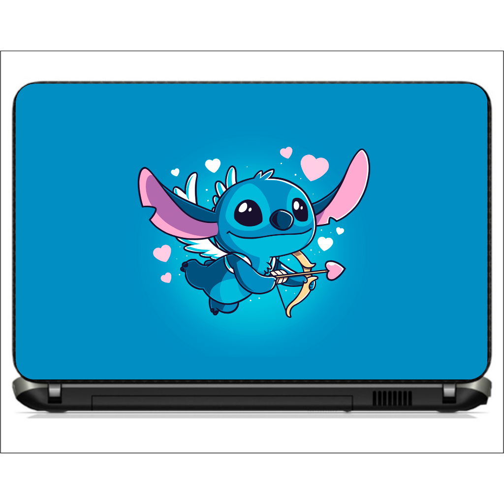 Adesivo Skin Notebook Pelicula Personalizado Macbook Tablet Lilo & Stitch [ 02 ] Infantil Desenho Aloha alienígena ET