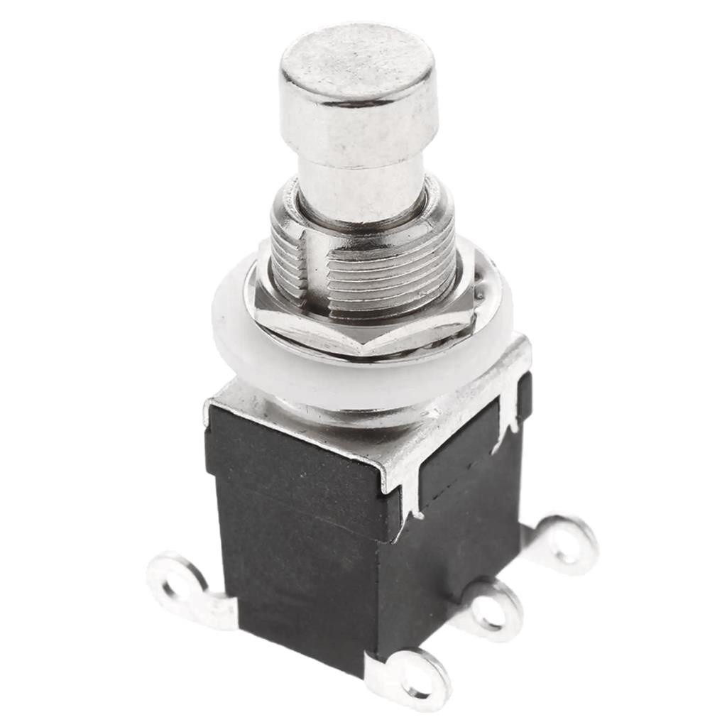 Chave Footswitch 6 Terminais On-on Dpdt Momentaneo P/ Pedal