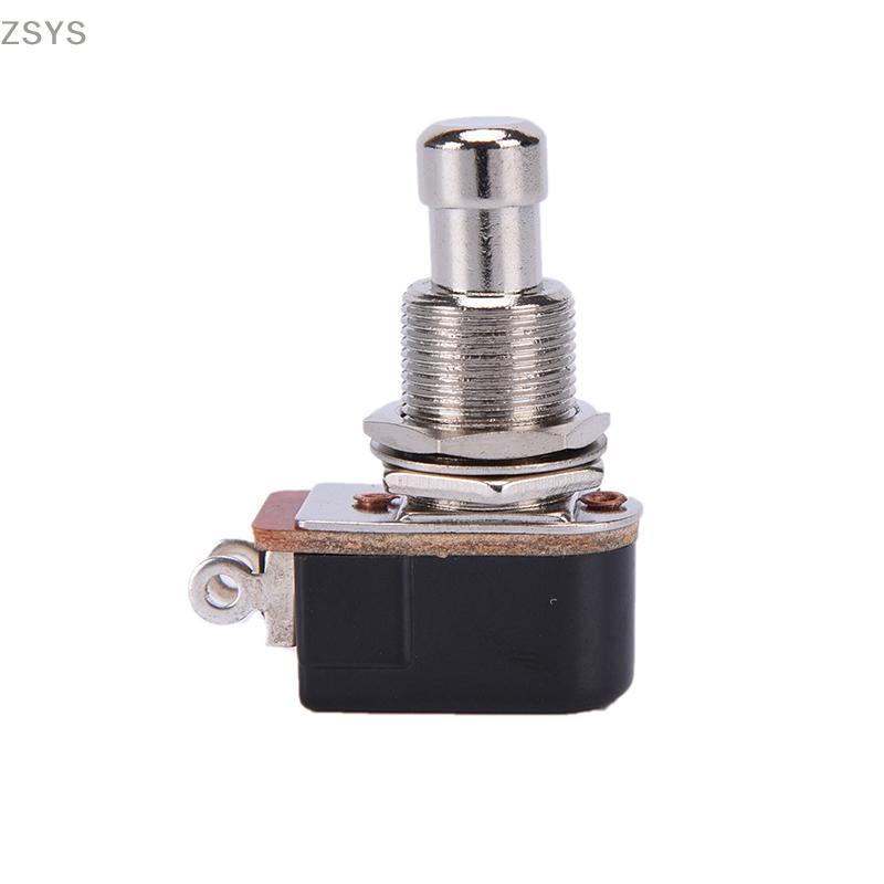 [ZSYS] 1X SPST Momentary Soft Touch Botão Stomp Pedal Interruptor De Guitarra Elétrica DG