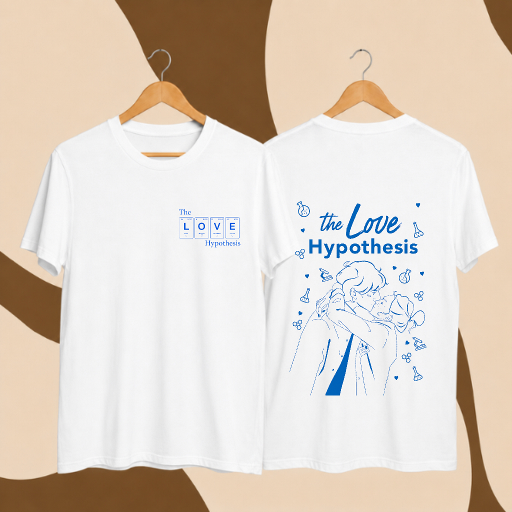 Camiseta Deluxe A hipótese do amor - 100%algodão branca, preta ou azul marinho