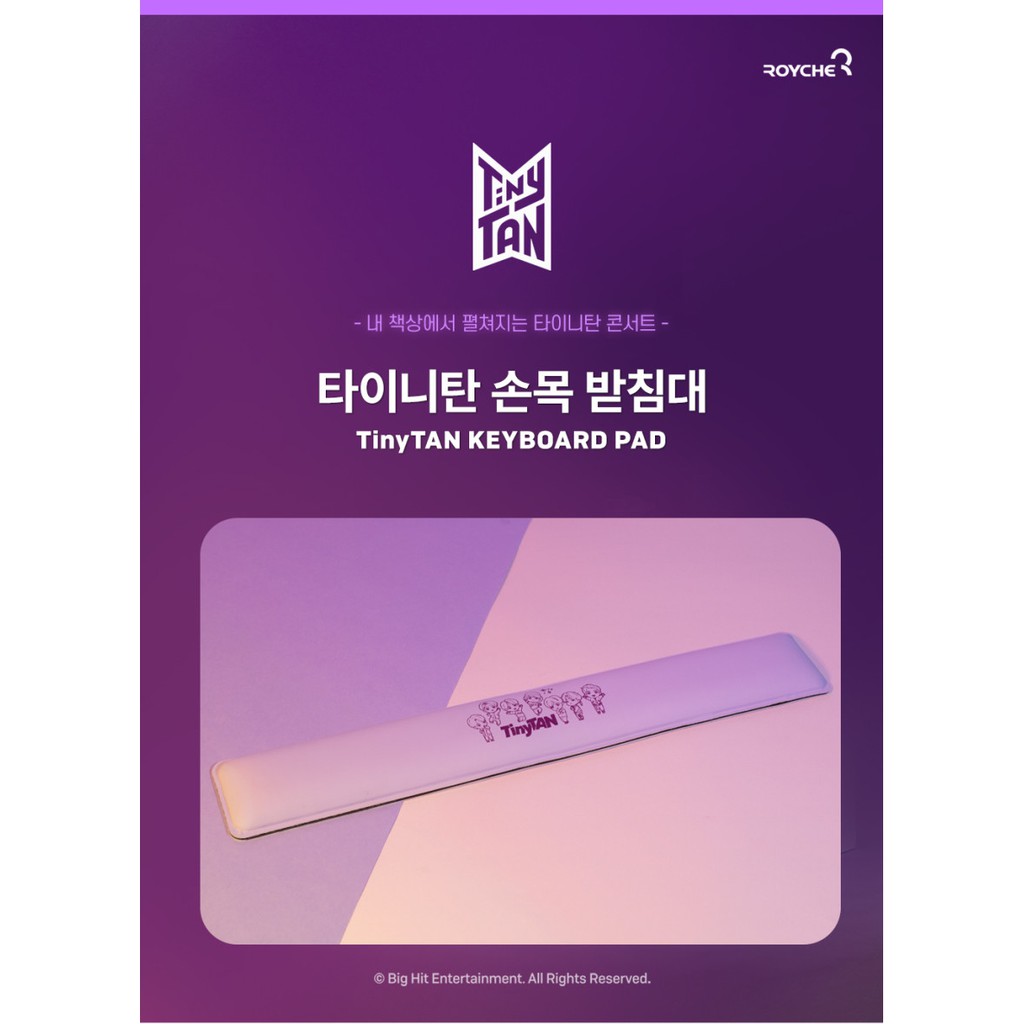 [Coréia] bts (Meninos Bangtan) TinyTan Keybord Wrist Pad , Oficial , Original , Autêntico , hobbies , Filmes Musicais ,