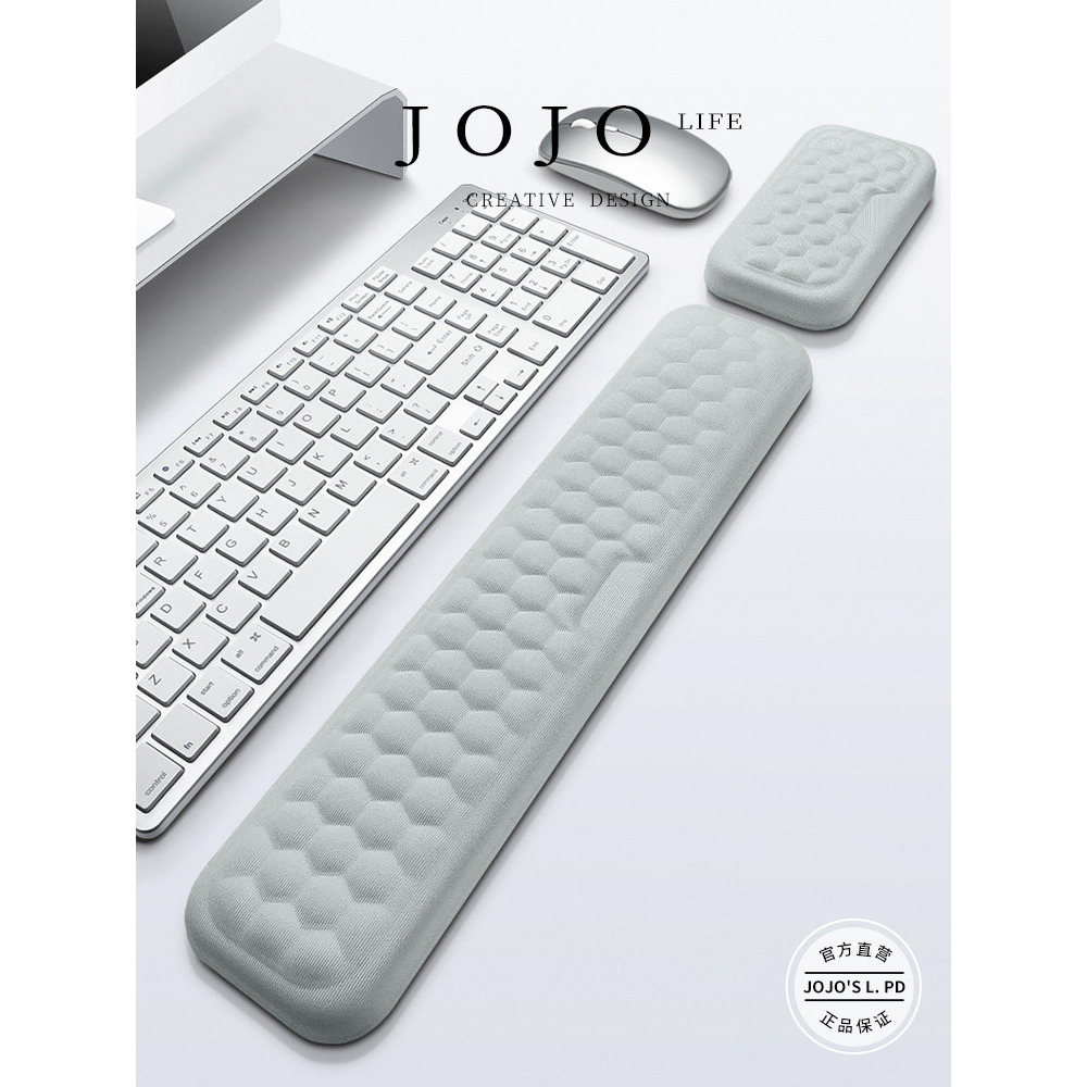 JOJO ''SL. PD.Sr. Mercearia.Wrist Mouse Pad Teclado de espuma de memória Descanso de pulso Descanso de pulso | Zhaohua