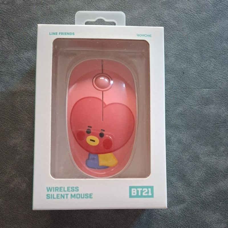 BT21 wireless silent mouse ( tata ) oficial