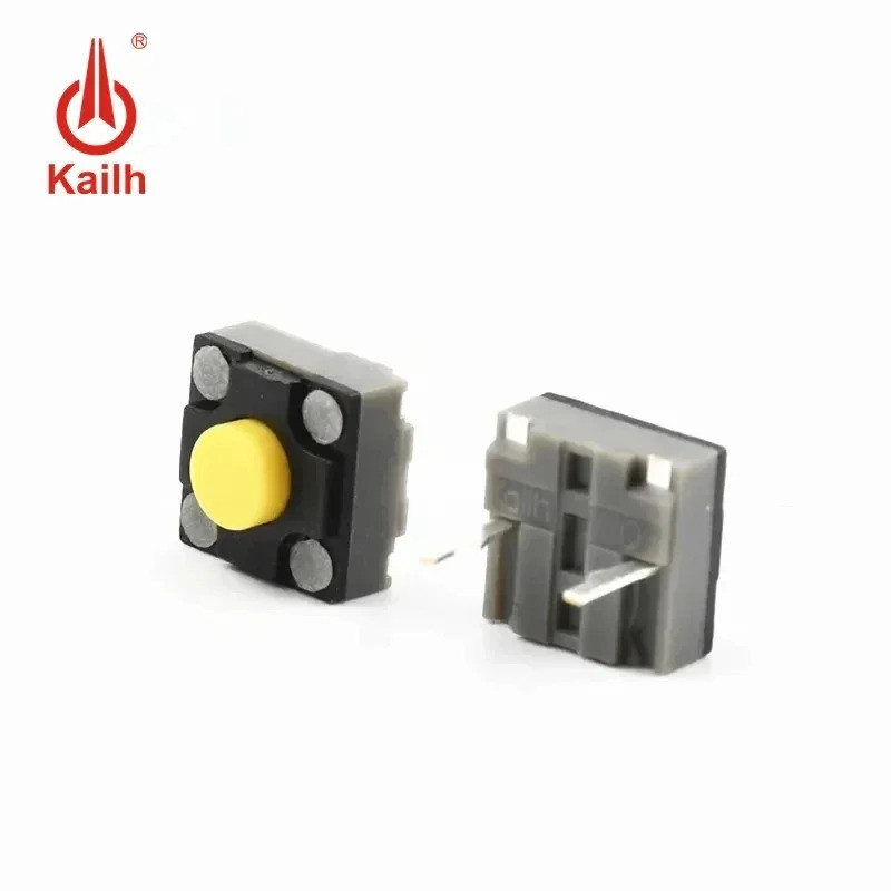10 Peças Botão Kailh 6*6*4.3mm Interruptor Quadrado para Mouse Sem Fio, Peças de Reparo para Micro