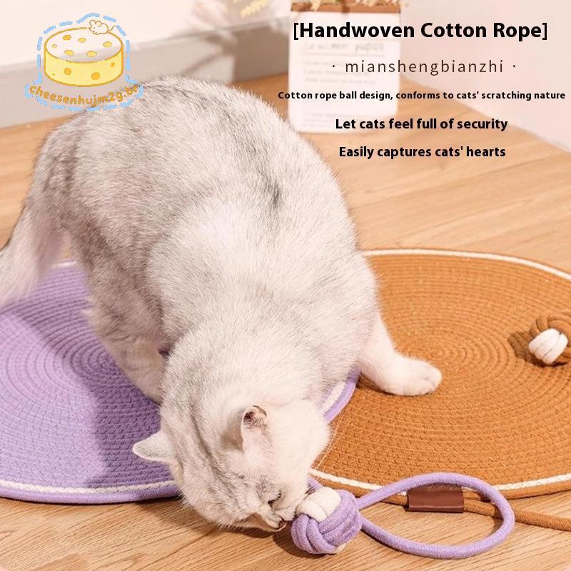 cheesenhujm2g Scratch Pad Para Gato Interno Almofada Garra Tapete De Dormir Gatinho Scratche BR