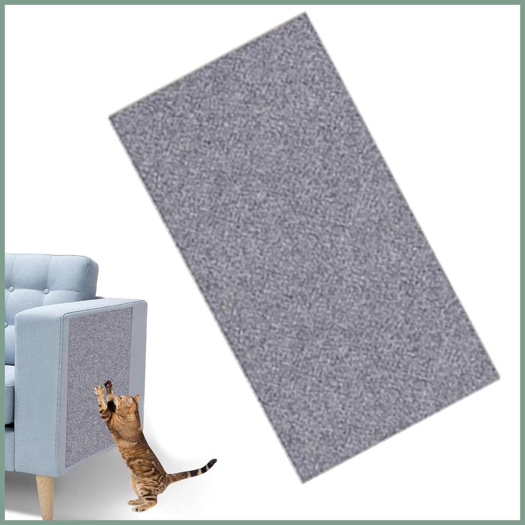 Gato Scratcher Esteira Aparável Adesivo Proteção De Móveis Pegajoso Scratch Pad Para Sofá Parede Porta Quadro Tapete seh