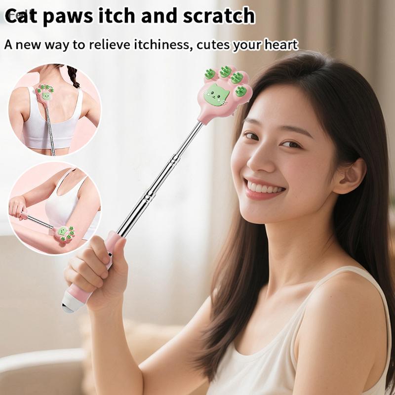 [Fel] Arranhador De Pata De Gato Extensível Em Aço Inoxidável Com Coceira E Arranhões Ferramenta Telescópica Ba Scratch