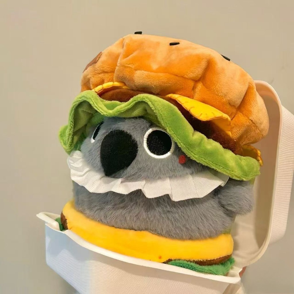 Love and Deepspace Sylus Giant Burger Plush Doll Keychain Crow Pillow Anime Character Decor Birthday Souvenir WJFX