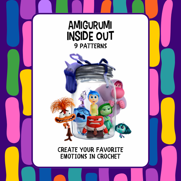 E-Book Inside Out 9 Patterns Amigurumis in English