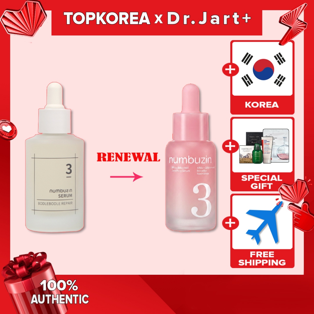 ★ Numbuzin No . 3 Bifida Bakuchiol Zero Pore Serum_30ml/TOPKOREA/Envio Da Coreia /
