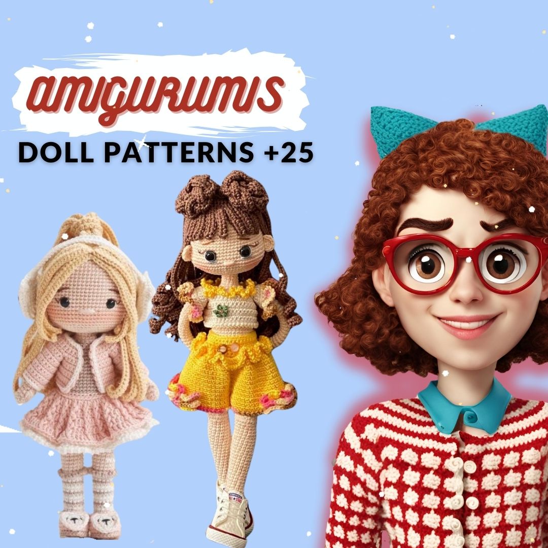 Amigurumi Doll Wonderland: 25+ Adorable Crochet Patterns