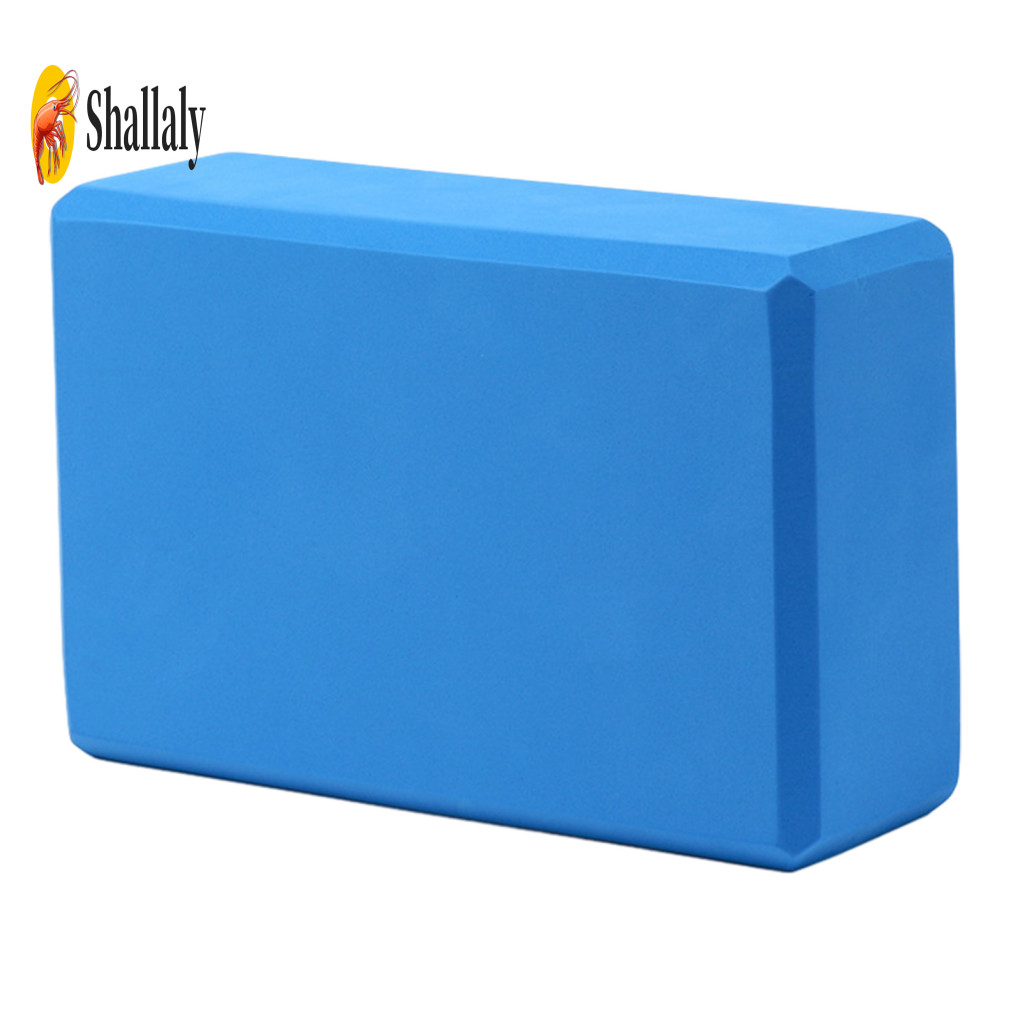 Yoga Support Block Lightweight Brick 1 or 2 Pcs Eva Blocks Non-slip High Density Foam Pilates Meditation Fitness Gym Acc