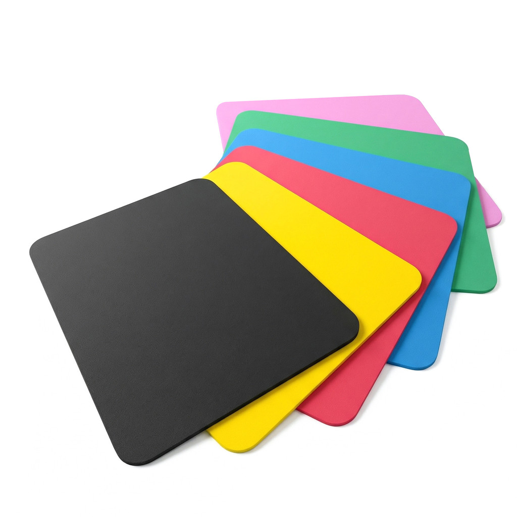 Mouse Pad Office de EVA - Retangular - 27cm x 19cm - Kit com 6