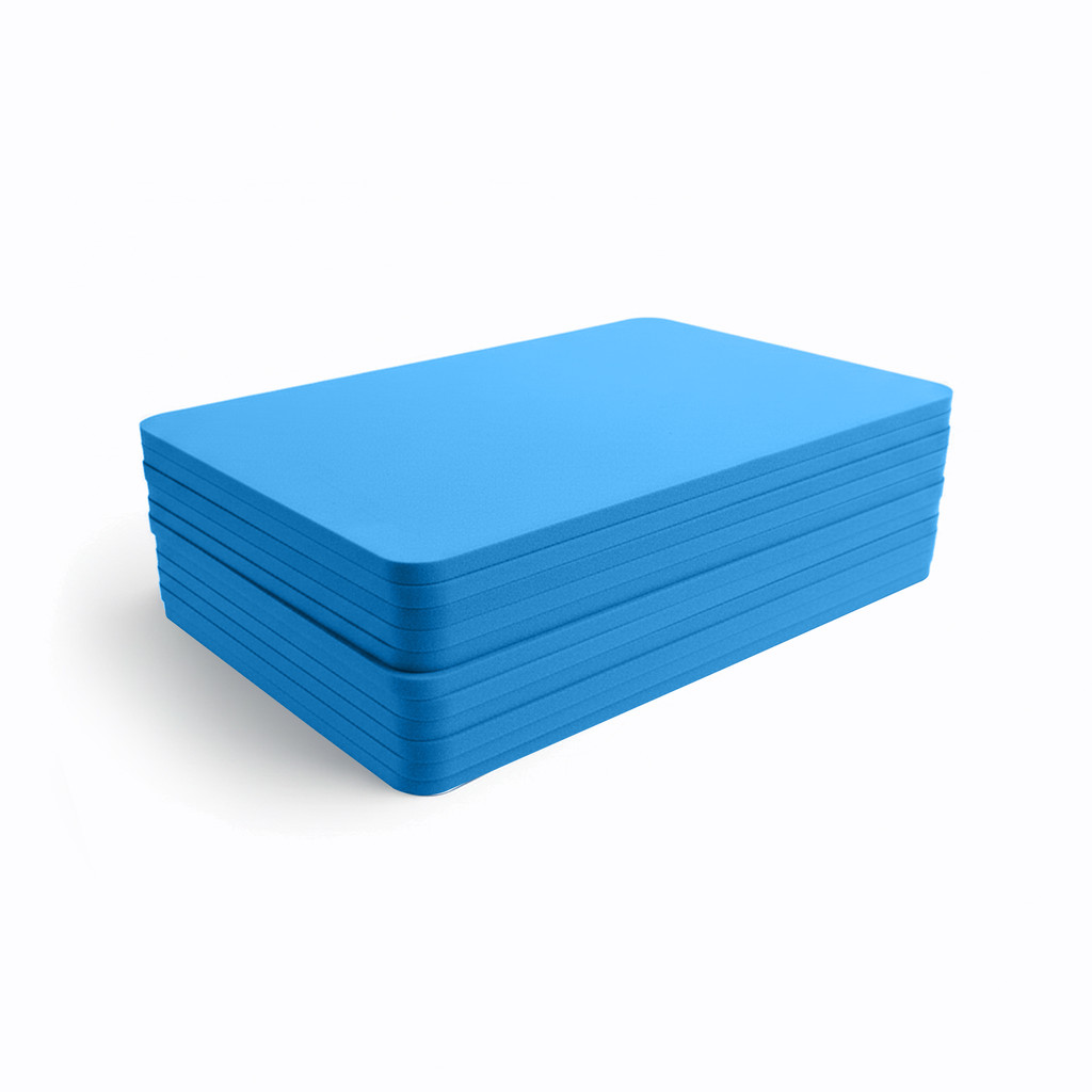 Mouse Pad Office de EVA - Retangular - 27cm x 19cm - Kit com 12