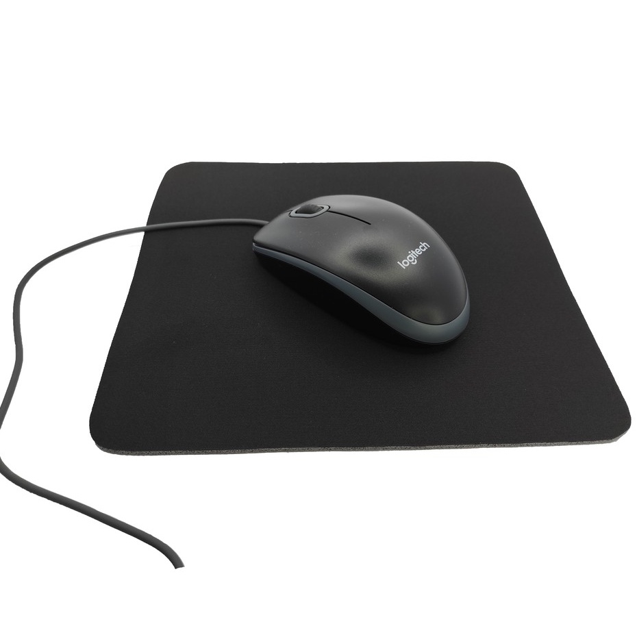 Mouse Pad 18x22cm Tecido e Borracha EVA Barato