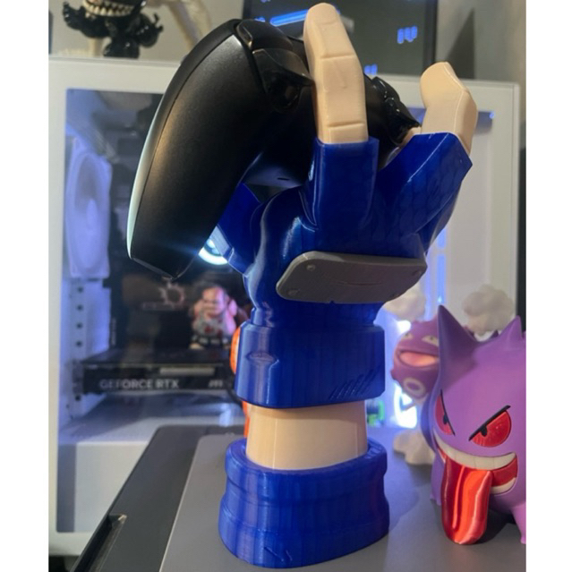 Suporte Controle Mão Do Kakashi Sensei Naruto 3D
