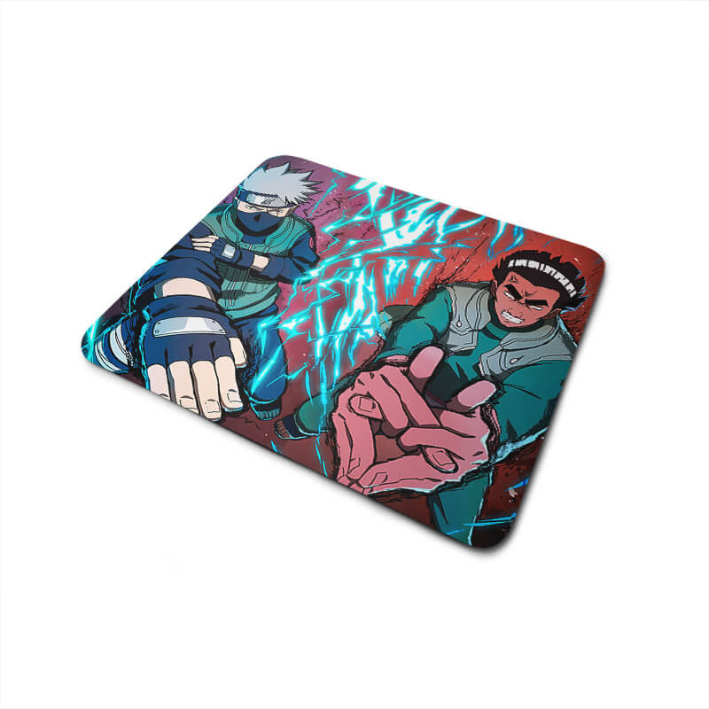 Mouse Pad Personalizado Promoção Kakashi e Guy Anime Naruto LC