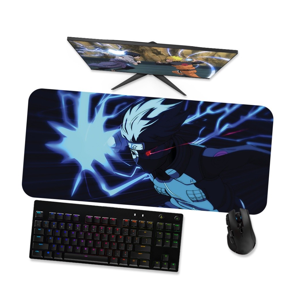 Mouse pad Gamer - Naruto - Kakashi Hatake 1 - Mousepad Grande 90x40 80x40 60x40 70x30