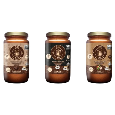 Café Le Verdon Kit com Creme de Café Tradicional, Espresso e Avelã 350ml