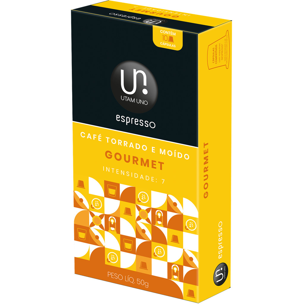 Utam Uno Espresso Gourmet 10 cápsulas - Compatíveis Nespresso®*