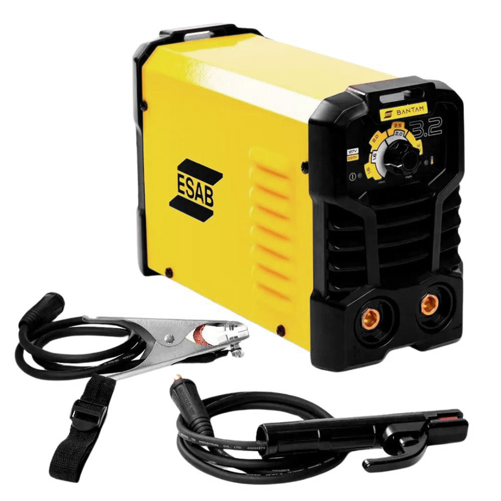 0750521 FONTE INVERSORA DE SOLDA BANTAM 3.2 DUAL VOLTAGE 127/220V ESAB