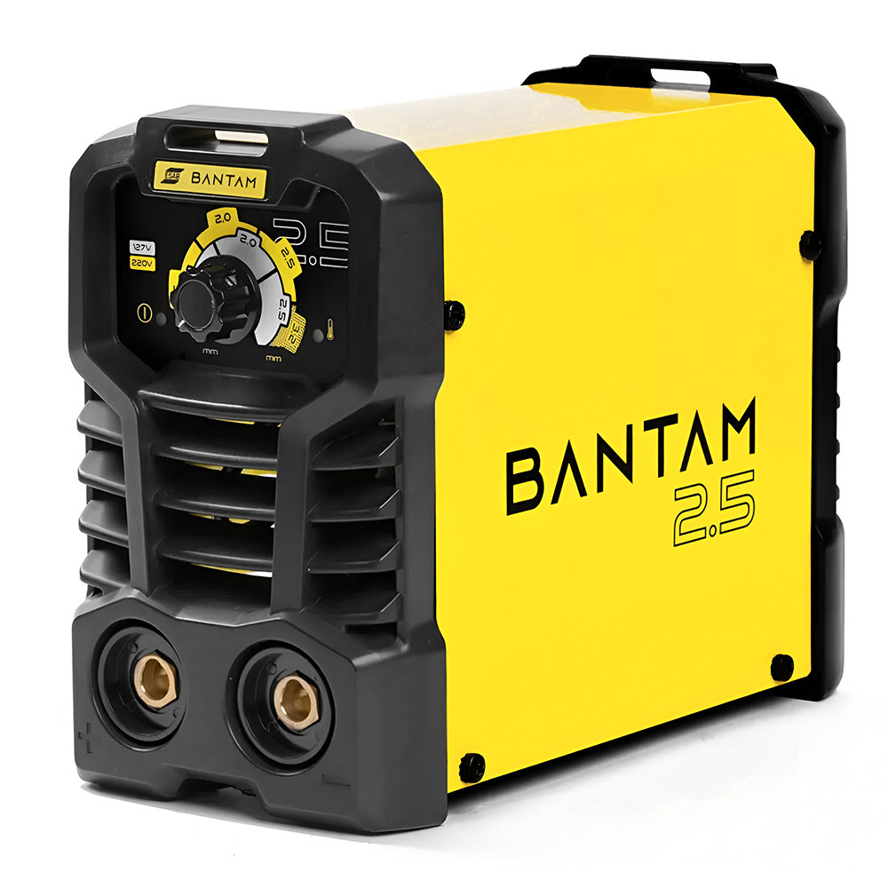 0750520 FONTE INVERSORA DE SOLDA BANTAM 2.5 DUAL VOLTAGE 127/220V ESAB