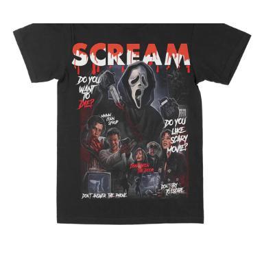 Camiseta Camisa Blusa Unissex Algodão Scream 