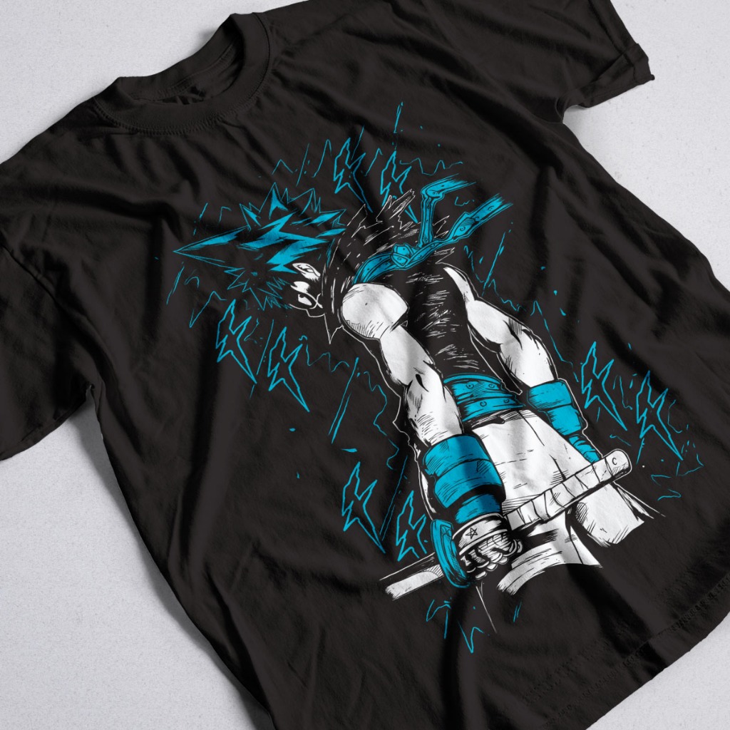 Camisa Soul Eater Black Star V1 Camiseta Anime Unissex 100% Algodão Premium