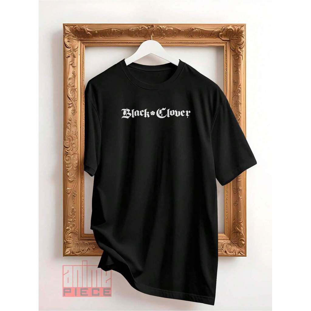 Camiseta Masculina Estampada Anime Black Cover Camisa Feminina 100% Algodão Premium