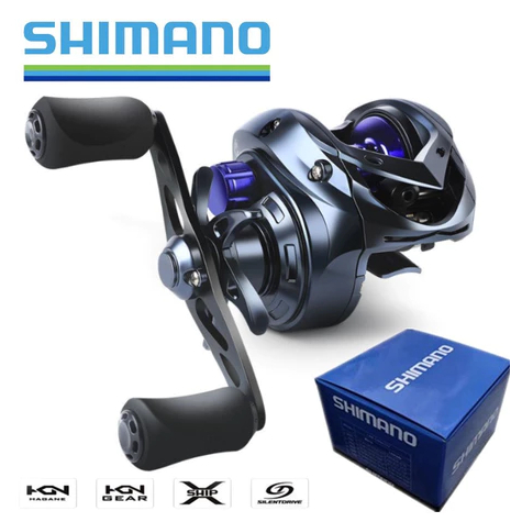 SHIMANO Fishing Reel Magnetic Brake Spinning Professional High Speed for Beach and River