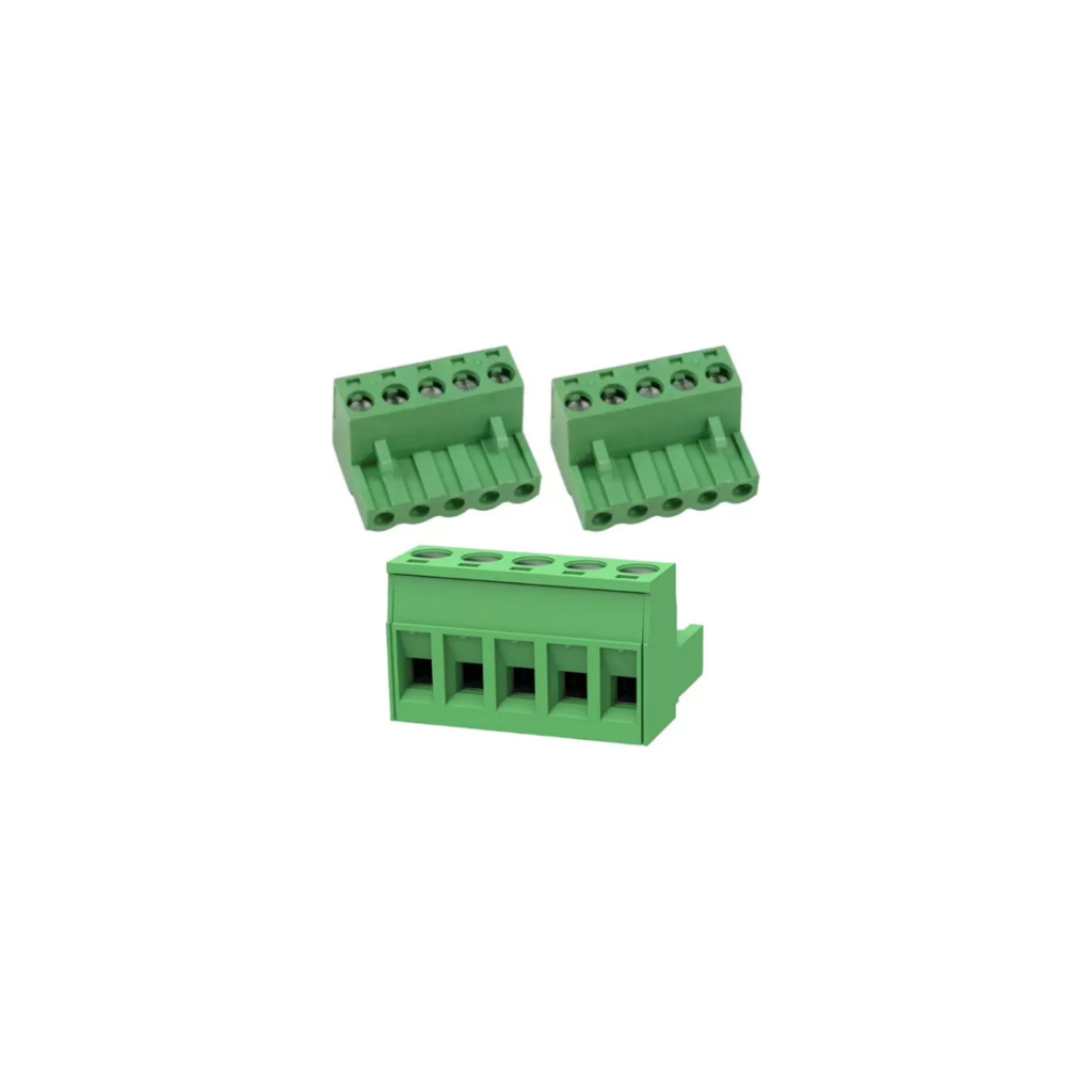 Conector Borne KF2EDGK 5 Vias Passo 5.08mm Fêmea 90° KEFFA – Conector Elétrico Terminal PCB