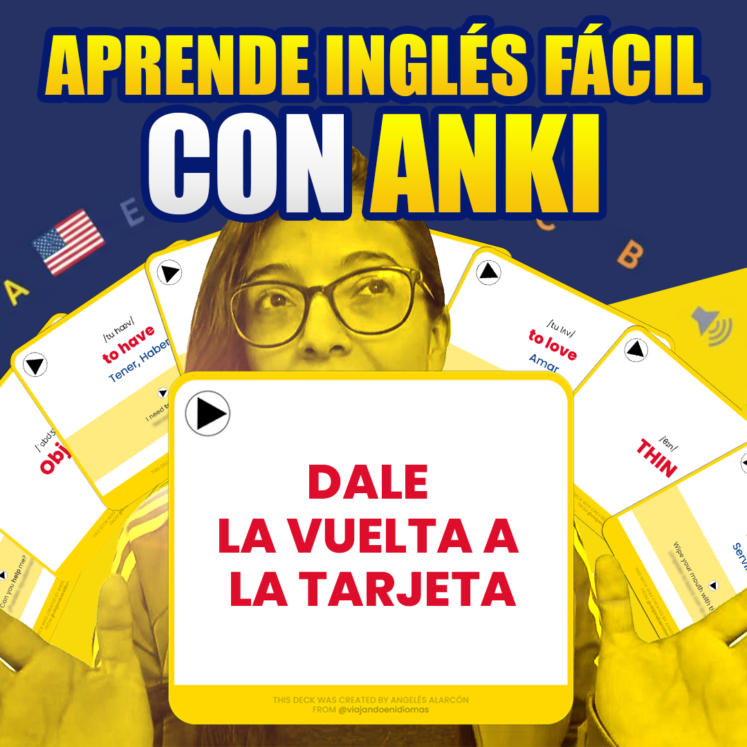 ANKI READY: Mazo de Vocabulario Inglés Premium con Audio y Ejemplos (+800 Palabras Clave)