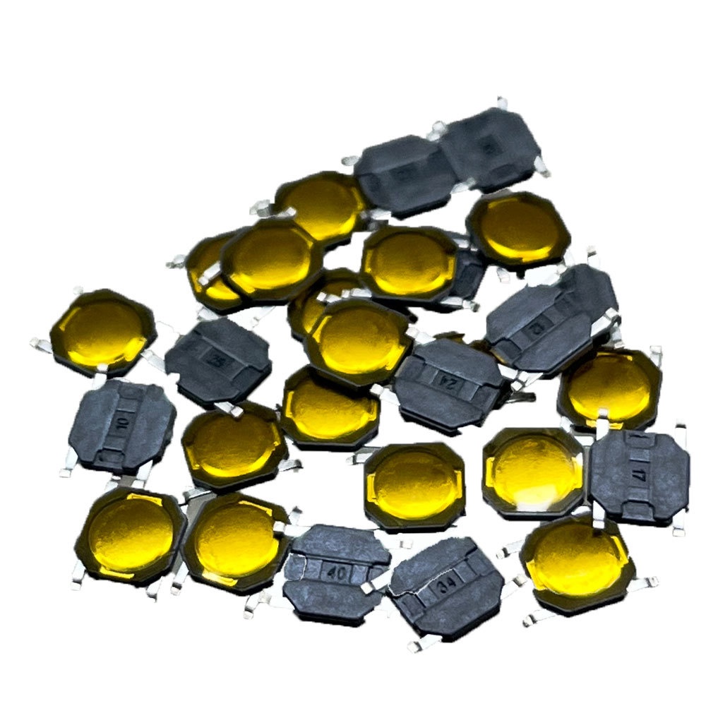 Interruptor Micro Botão Teclinha Kit 10 Unidades 4 Pernas
