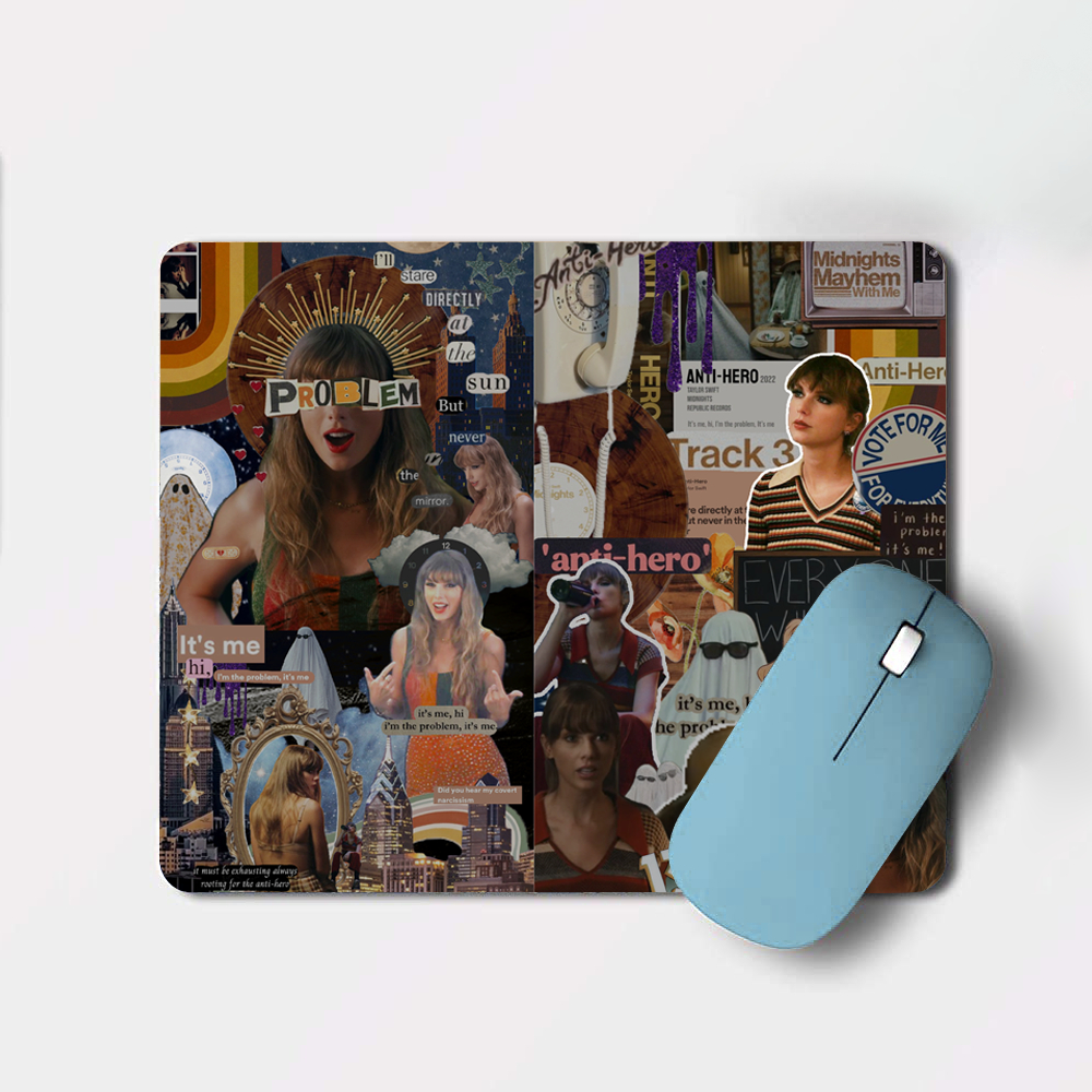 Mouse Pad Personalizado Taylor Swift Fotos Anti Hero