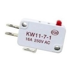Kit 100 X  Micro Switch Kw11-7-1 P/ Microondas 16 A 250 V