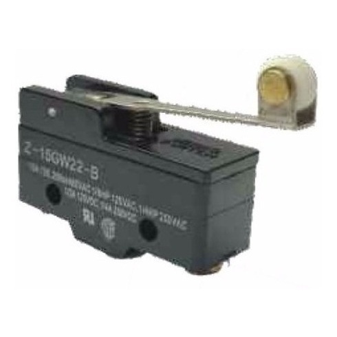 Chave Micro Switch Kw-15gw22-b C/ Haste Longa E Roldana