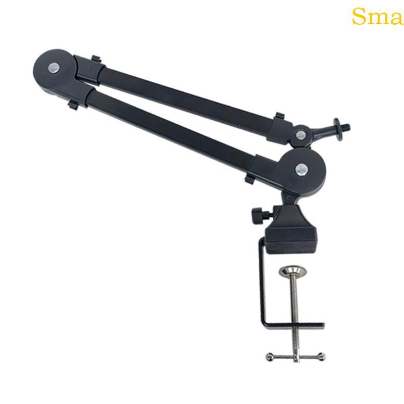 Sma Metal Microhone Arm Microfone Stand Holder Braçadeira Mesa Confiável